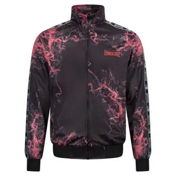 100% Hardcore Trackjacket "Flaming Dog" red