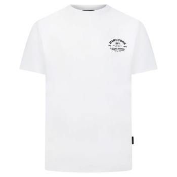 Preview: 100% Hardcore T-Shirt "Apparel" weiss (S/XL/2XL/3XL)