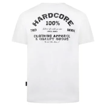 100% Hardcore T-Shirt "Apparel" weiss