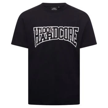 100_percent_hardcore_tshirt_broken_chain_black_front