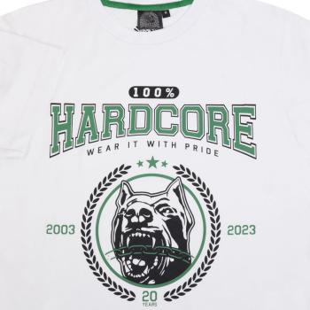 100% Hardcore T-shirt "College 2003" weiss
