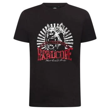 100% Hardcore T-Shirt "Dog-1 Destroyed" black