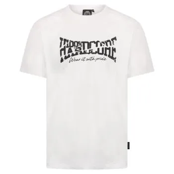 100% Hardcore T-Shirt "Essential Broken" white