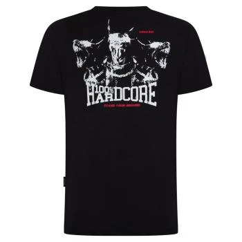 100% Hardcore T-shirt "Hellhound" black (4XL)