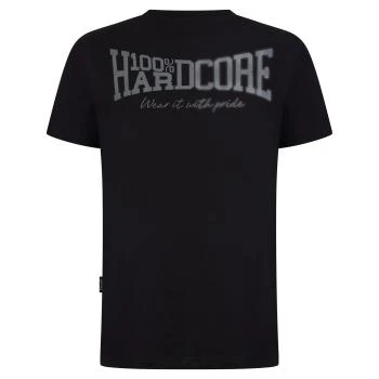 100% Hardcore T-shirt "Reflective" black