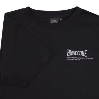 100% Hardcore T-shirt "Reflective" schwarz