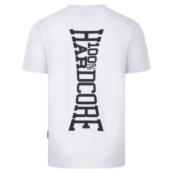 Preview: 100% Hardcore T-Shirt "Vertical" Weiss