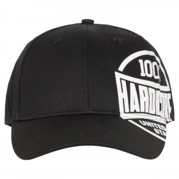 100% Hardcore cap front