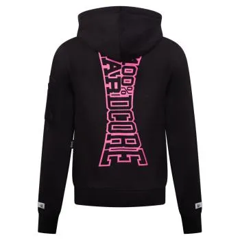 100 procent hardcore lady kapuzenjacke rueckseite