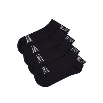 Preview: 100% Hardcore Sneaker Socken (Doppelpack) Schwarz
