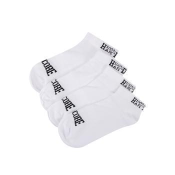 Preview: 100% Hardcore Sneaker Socken (Doppelpack) Weiss