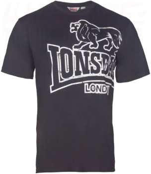 Lonsdale T-Shirt "Langsett" black