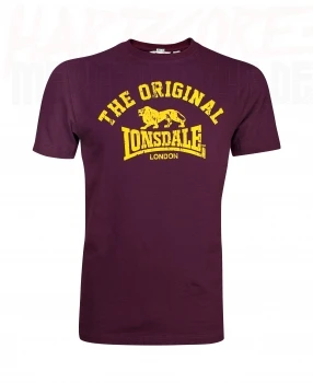 Lonsdale T-Shirt Original oxblood