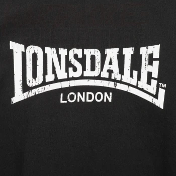 Lonsdale Kapuzensweatshirt "Wolterton" s/w