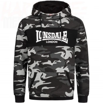 Lonsdale Hooded Sweatshirt Dulwich Camo
