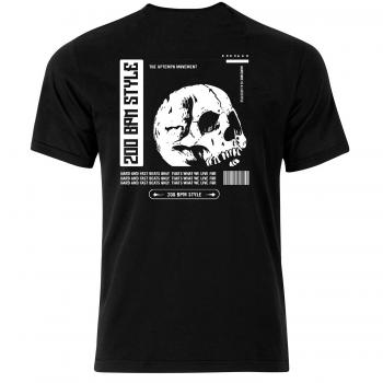Preview: 200 Bpm Style Premium T-Shirt (S) "Skull" Preview: 200 Bpm Style T-Shirt 2