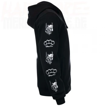 100% Hardcore Hooded Zipper "The Raged" (S/XXL)