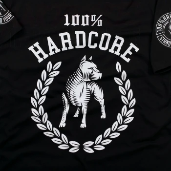 100% Hardcore T-Shirt Standing the Ground (S/M)