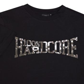 Preview: 100% Hardcore T-shirt "Essential" embroidery - black (S)