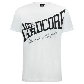100_percent_hardcore_tshirt_essential_tilted_white_front