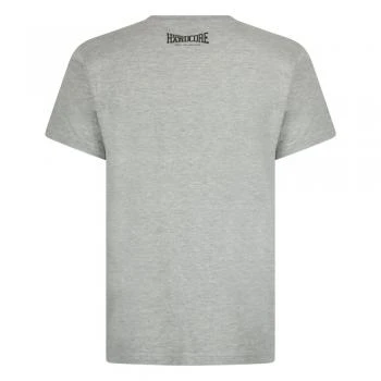 100% Hardcore T-Shirt "Essential" grau Rueckseite