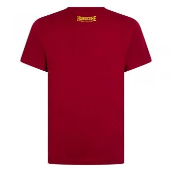 100% Hardcore T-Shirt "Essential" rot Rueckseite