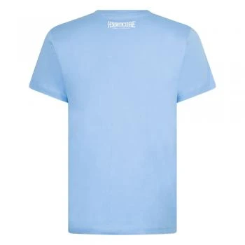 100% Hardcore T-Shirt "Essential" blau Rueckseite