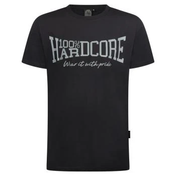 100_prozent_hardcore_tshirt_reflective_vorderseite