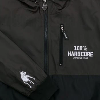 100 Procent Hardcore Windbreaker detail