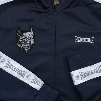 100% Hardcore Trainingsjacke Branded blue