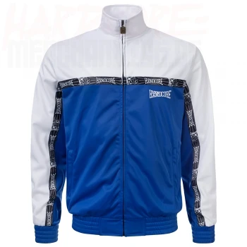 100% Hardcore Trainingsjacke Classic blau/weiss