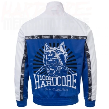 100% Hardcore Trainingsjacket Classic blue/white