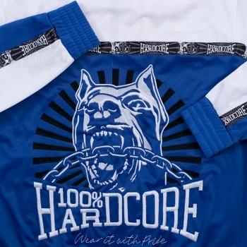 100% Hardcore Trainingsjacket Classic blue/white