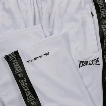 100% Hardcore Trainingshose Branded white (Unisex)