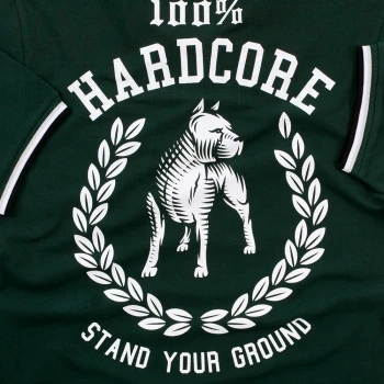 100% Hardcore Poloshirt Standing the Ground Army