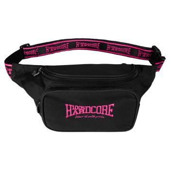 Preview: 100% Hardcore Gürteltasche "Essential" schwarz/pink