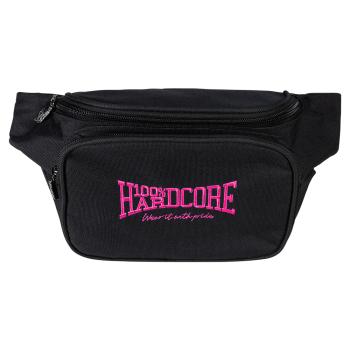 Preview: 100% Hardcore Gürteltasche "Essential" schwarz/pink