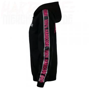 100% Hardcore Lady Hooded Zipper - Tape