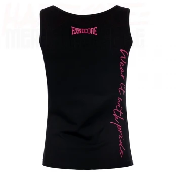 100% Hardcore Lady Tanktop the Brand black/pink (S/M)