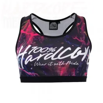 100% Hardcore Lady Sporttop - Spaceskull (XL)