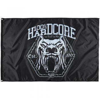 100% Hardcore Dog-2 Fahne