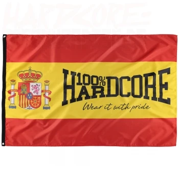 100% Hardcore Fahne - Espana