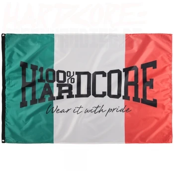 100% Hardcore Fahne - Italia