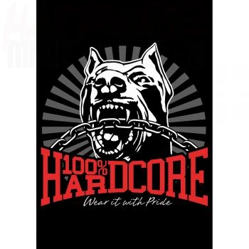 100% Hardcore Plakat Dog-1