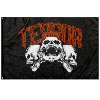 Terror Fahne "To The Grave"