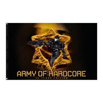Army Of Hardcore Fahne "15 Years"