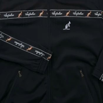 Australian Trackjacket "all over" black (3.0)