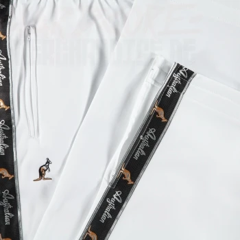 Australian Trackpants "all over" white