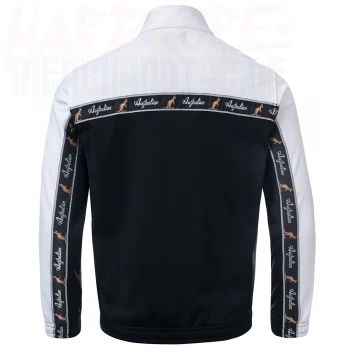 Australian Trackjacket "all over" black/white