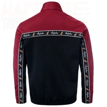 Australian Trainingsjacket All Over bordeauxred / black